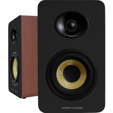 Store Vertrag Gen2 80W Rms Hoparlör 2.0 Bluetooh 5.0 Rca Optik Girişli (Ahşap Renk)