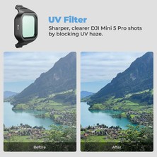 Store Djı Mini 5 Pro Için Uv Filtresi - Lens Koruması ve Uv Önizleme
