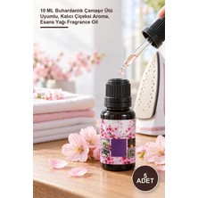 Yenilig 5 Adet Japon Kiraz Çiçeği Esansiyel Koku – 10 ml Buhardanlık Çamaşır Ütü Uyumlu, Kalıcı Çiçeksi Aroma, Esans Yağı Fragrance Oil