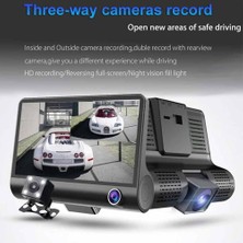 Store Araç Kamerası Park Kamera ve Seyahat Kayıt 4 Inç Ekran 2 Dahili Toplam 3 Kamera Hem Araç Sürüş Güvenliği Hem Araç Park Asistanı Olarak Kullanabilirsiniz V504