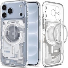 Store iPhone 18 Pro / 17 Pro ile Uyumlu Magsafe Kılıf Ultra Hybrid Mag Fit Zero One White - ACS10071