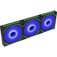Store Unı Fan Reverse Sl Inf Flex 3X120MM Siyah Kasa Fanı (G9F.12RSLIN1F3B.00)