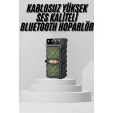 Store Bluetooth Hoparlör Yüksek Ses Kaliteli Büyük Boy Çift Çıkışlı Ses Bombası