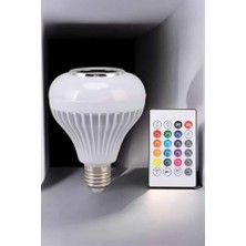 Store Lamba LED Hoparlör Dayanıklı ve Uzun Ömürlü Bluetooth Hoparlör