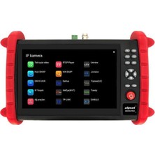 Store Alpsat IPCX33 7 Ekranlı Ipc-Onvıf-Ahd-Cvı-Tvı-Hdmı-Analog Girişli Cctv Kamera Test Cihazı