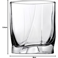 Store Paşabahçe Luna Vıskı 368 cc 6'lı Hediyelik Kutu