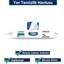 Store Mop Uyumlu Iz Bırakmaz Yer Temizleme Havlusu 50 Yaprak