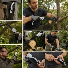 Store 53 cm Katlanır Pelikan Testere, Büyük Boy, El Testeresi, Katlanabilir Budama ve Kesim Testeresi, Kamp, Bahçe ve Ahşap Kesim Testeresi