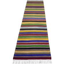 Zehra Abla Halı Yeni El Dokuma Şaheser Kemerli Sivas Yolluk Yün Kilim 7485