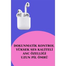 Yararlı Şeyler 3 Kordonlu Dokunmatik Ekran Akıllı Saat ve 2.nesil Kablosuz Bluetooth Kulaklık A