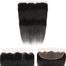 Yararlı Şeyler Front Lace Peruk Tepesi Doğal Renk 18INCH