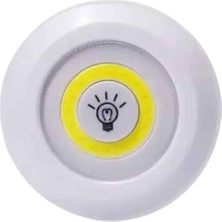Store LED Lamba 3'lü Uzaktan Kumandalı Yapışkanlı