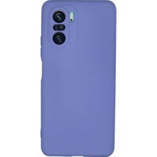 Yararlı Şeyler Xiaomi Poco F3 Kılıf Nano Içi Kadife Silikon - Lila