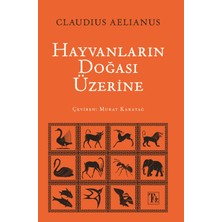 Töz Yayınları Hayvanların Doğası Üzerine