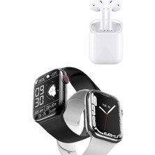 Store Akıllı Saat Kulaklık Hediyeli Uyku ve Sağlık Takibi Yapabilen Uzun Ömürlü