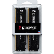 Sungur's Store Kıngston 16GB 6000MT/S Ddr5 CL30 Dımm (Kit Of 2) Beast Black Expo Turkey KF560C30BBEK2-16TR -