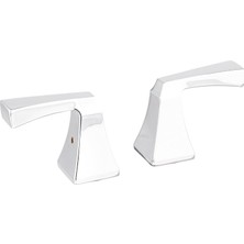 Store Faucet RP53409 Dryden Iki Metal Kol Kolu Seti, Krom