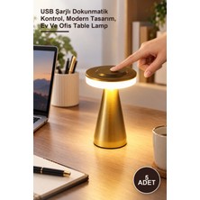 Yenilig 5 Adet LED Dokunmatik Masa Lambası – USB Şarjlı Dokunmatik Kontrol, Modern Tasarım, Ev ve Ofis Table Lamp