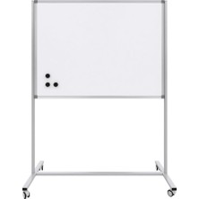 Mıknatıslı Mobil Ayaklı Beyaz Yazı Tahtası 120X200CM