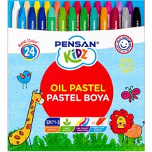 Pensan Kidz Pastel Boya 24 Renk
