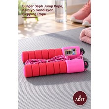 Yenilig 5 Adet Sayaçlı Süngerli Atlama Ipi – Sünger Saplı Jump Rope, Kardiyo Kondisyon Skipping Rope