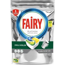 Platinum 50'li Yıkama Bulaşık Makinesi Deterjanı Tablet