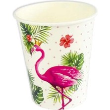 Store Benim Marifetlerim - Flamingo Taçlı Bardak 8 Adet