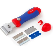 Store Kazıma Bıçağı, 40MM, Geri Çekilebilir, Profesyonel, 4 Parça Set