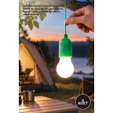 Yenilig 4 Adet Çek Yak Kamp Lambası – Çek Mekanizmalı Portatif Aydınlatma, Piknik ve Yürüyüş Için, Acil Durum, Renkli Tasarım, Portable Lantern