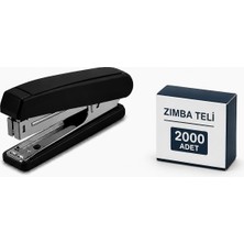 Khi-Zai Zımba Seti, 2000 Adet Zımba Teli Dahil, Dayanıklı Metal Mekanizma, Masaüstü, Ev Okul ve Ofis Için