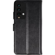 Khi-Zai Xiaomi Redmi 9t Trend S Plus Kapaklı Kılıf - Siyah