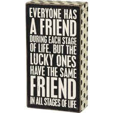 Khi-Zai Friend Tüm Fazlı Der Life Box Sign