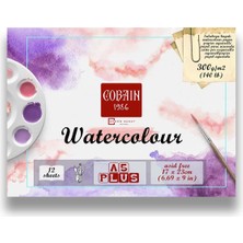 Store Cobain 1986 Sulu Boya Defteri 12 Yaprak 300GR Watercolour Aquarelle (A5PLUS 17X23CM)