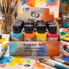 Store Superart Akrilik Boya Seti 12'li 12X50 ml