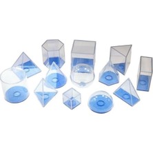 Store Geometrik Cisimler ve Hacimler Takımı 13 Parça Çok Renkli