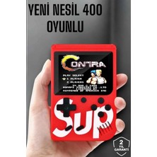 Pileli Store Çocuklara Özel Sup 400 Oyunlu Mini Oyun Konsolu