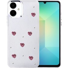 Khi-Zai Samsung Galaxy A07 4g Fiyonk Desenli Kapak - Desen 3