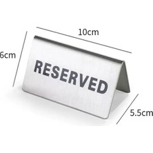 Store Paslanmaz Çelik Rezerve 10X6 cm (Rzr-10)