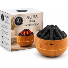 Futax Aura Şömine Hava Nemlendirici Buhar Makine - Koku Giderici 8778 (5690)