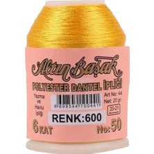 Pileli Store Altınbaşak Oya ve Dantel Ipi 20 gr - Royaleks - No: 600