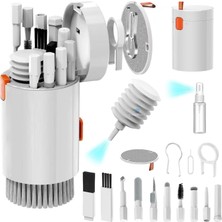 Khi-Zai 20'si 1 Arada Temizleme Seti, Klavye Temizleme Fırçası, Airpods Için Kulaklık Temizleme Seti, Dizüstü Bilgisayar MacBook Için, Klavye, Kamera ve Cep Telefonlarınız Için Temizleme Kiti