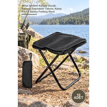 Yenilig 10 Adet Katlanabilir Çanta Tabure – Metal Iskeletli Kumaş Oturak, Katlanır Taşınabilir Tabure, Kamp Piknik Balıkçı Folding Stool