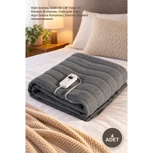 Yenilig 4 Adet Çift Kişilik Elektrikli Battaniye – Hızlı Isınma, 120X150 cm Yatak ve Kanepe Kullanımı, Yumuşak Doku, Aşırı Isınma Koruması, Electric Blanket