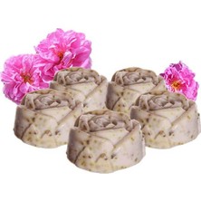 Akita Doğal Güllü El Yapımı Sabun 5X100gr