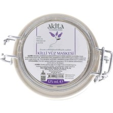 Akita Doğal Killi Yüz Maskesi Lavanta 125mL