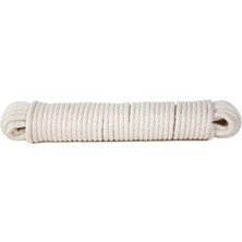 Mabelme Store Koch Industries 5620727 Pamuk Örgülü Çamaşır Ipi, 17,5 cm x 200-METRE, Beyaz