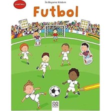 Mabelme Store Ilk Boyama Kitabım - Futbol: Çıkartmalı