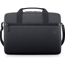 Mabelme Store Dell 14-16 Ecoloop Essential Evrak Çantası - CC3624 - Fermuarlı Ön Cep, Bagaj Geçişi, Ayarlanabilir Omuz Askılı Hafif - Siyah