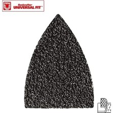Mabelme Store WA2121 Çok Amaçlı Raspalama Makinesi Için 34X34MM 20ADET 80KUM Cırtlı Universal Parmak Zımpara Kâğıdı