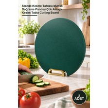 Yenilig 2 Adet Standlı Kesim Panosu – Standlı Kesme Tahtası Mutfak Doğrama Panosu Çok Amaçlı Kesim Tabla Cutting Board
